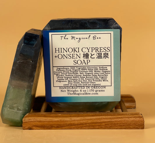 Hinoki Cypress + Onsen Soap