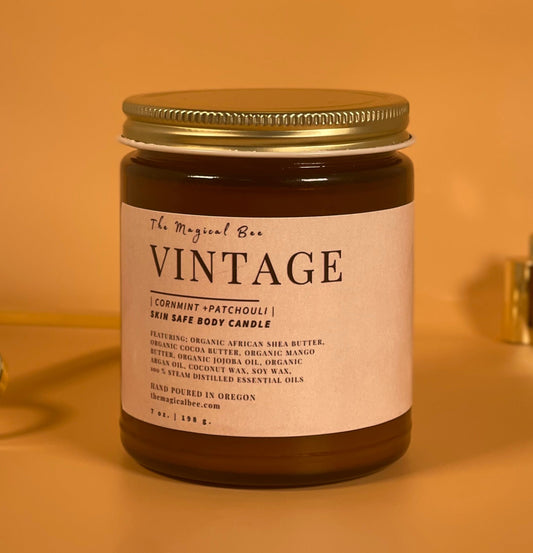 Vintage Massage Candle