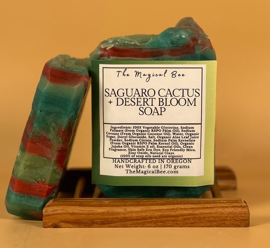 Saguaro Cactus + Desert Bloom Soap