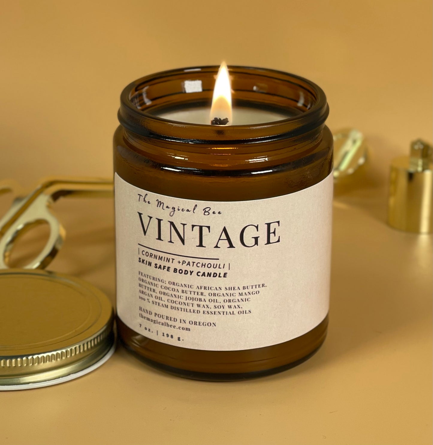 Vintage Massage Candle