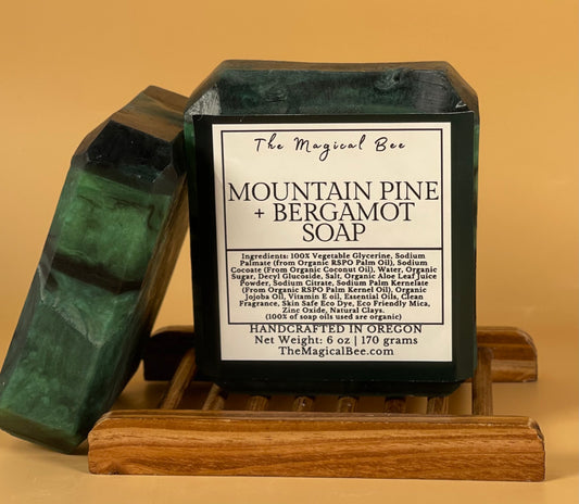 Mountain Pine + Bergamot Soap