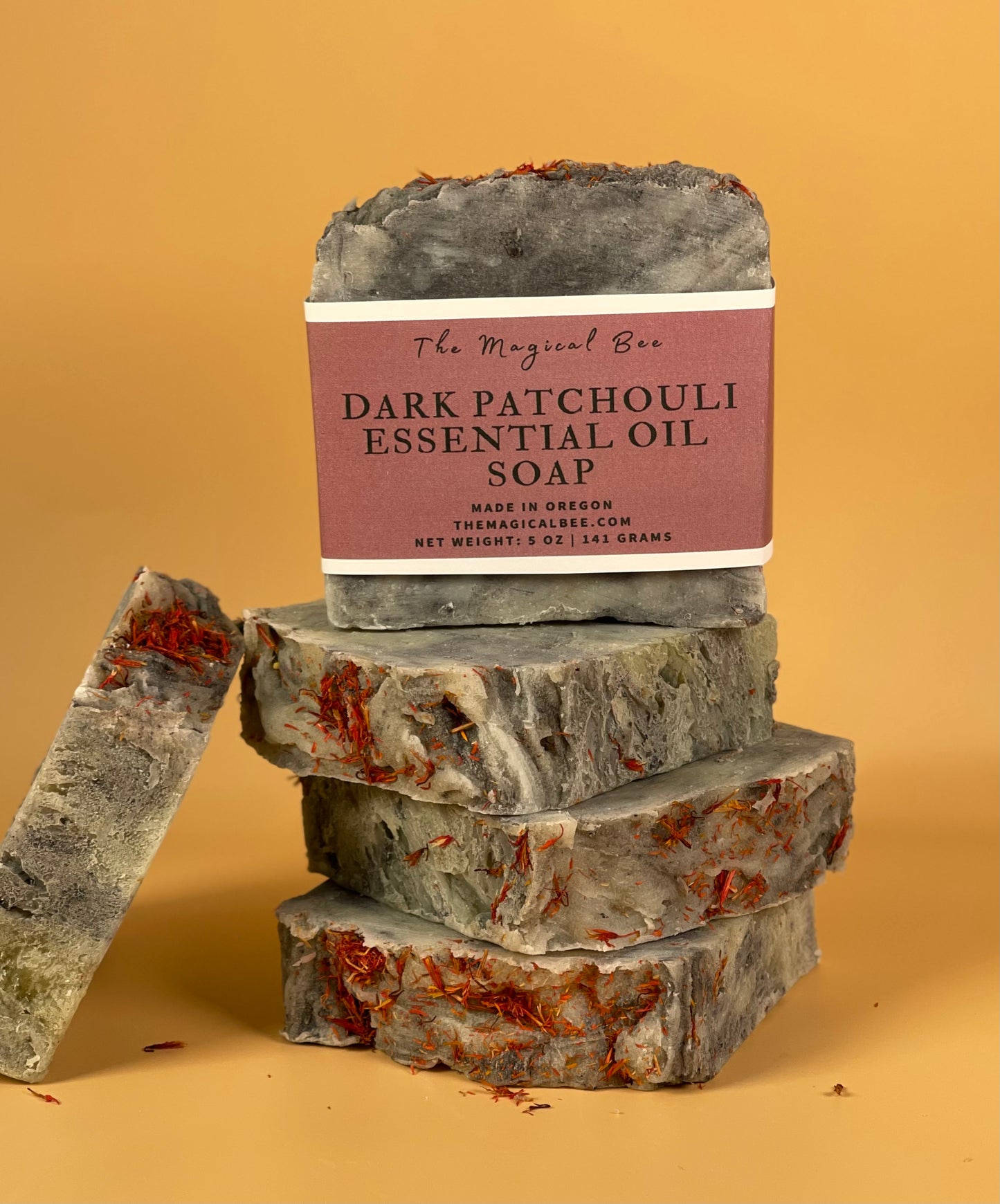 Dark Patchouli Essential Oil Soap