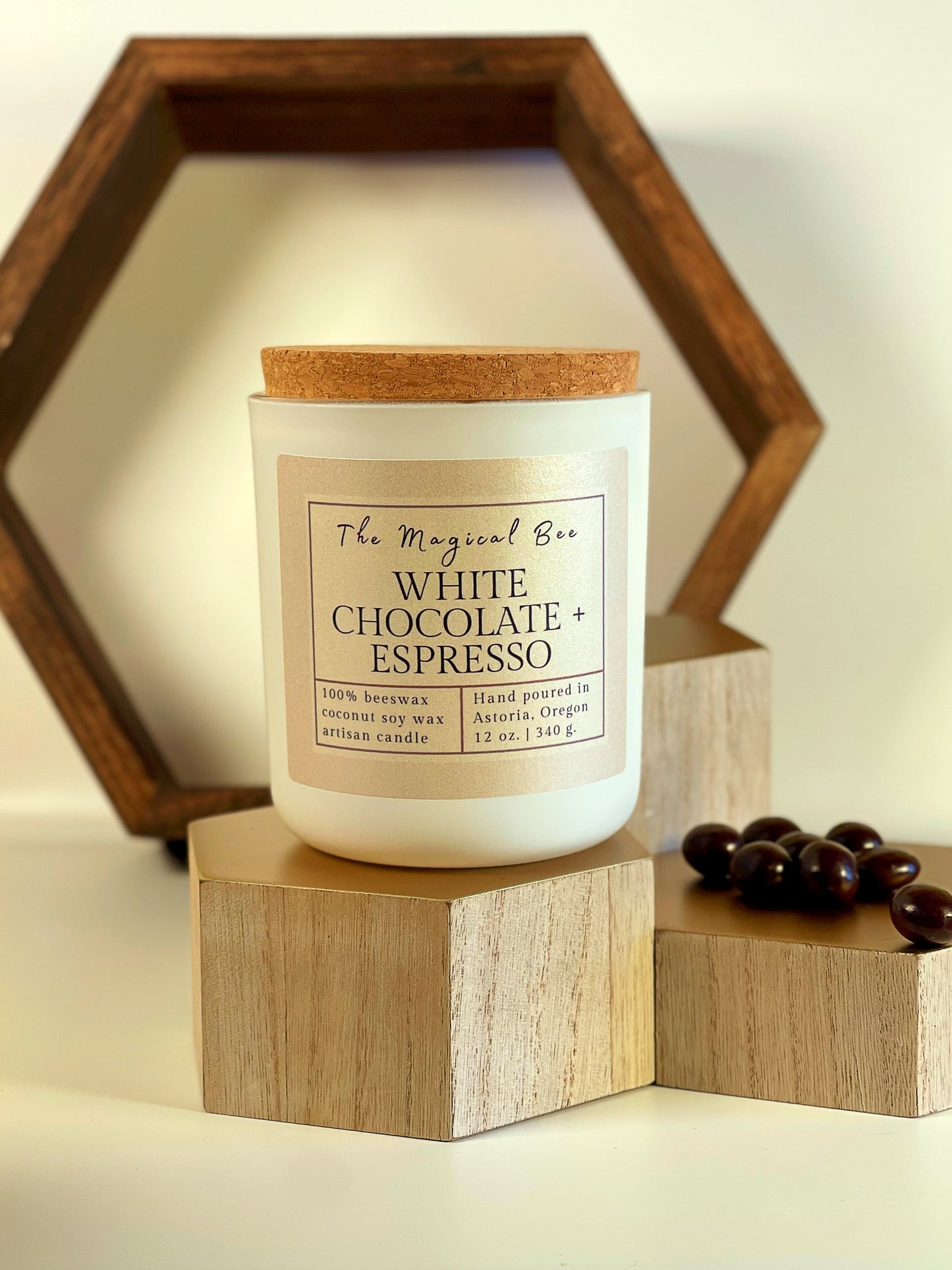 White Chocolate + Espresso Candle