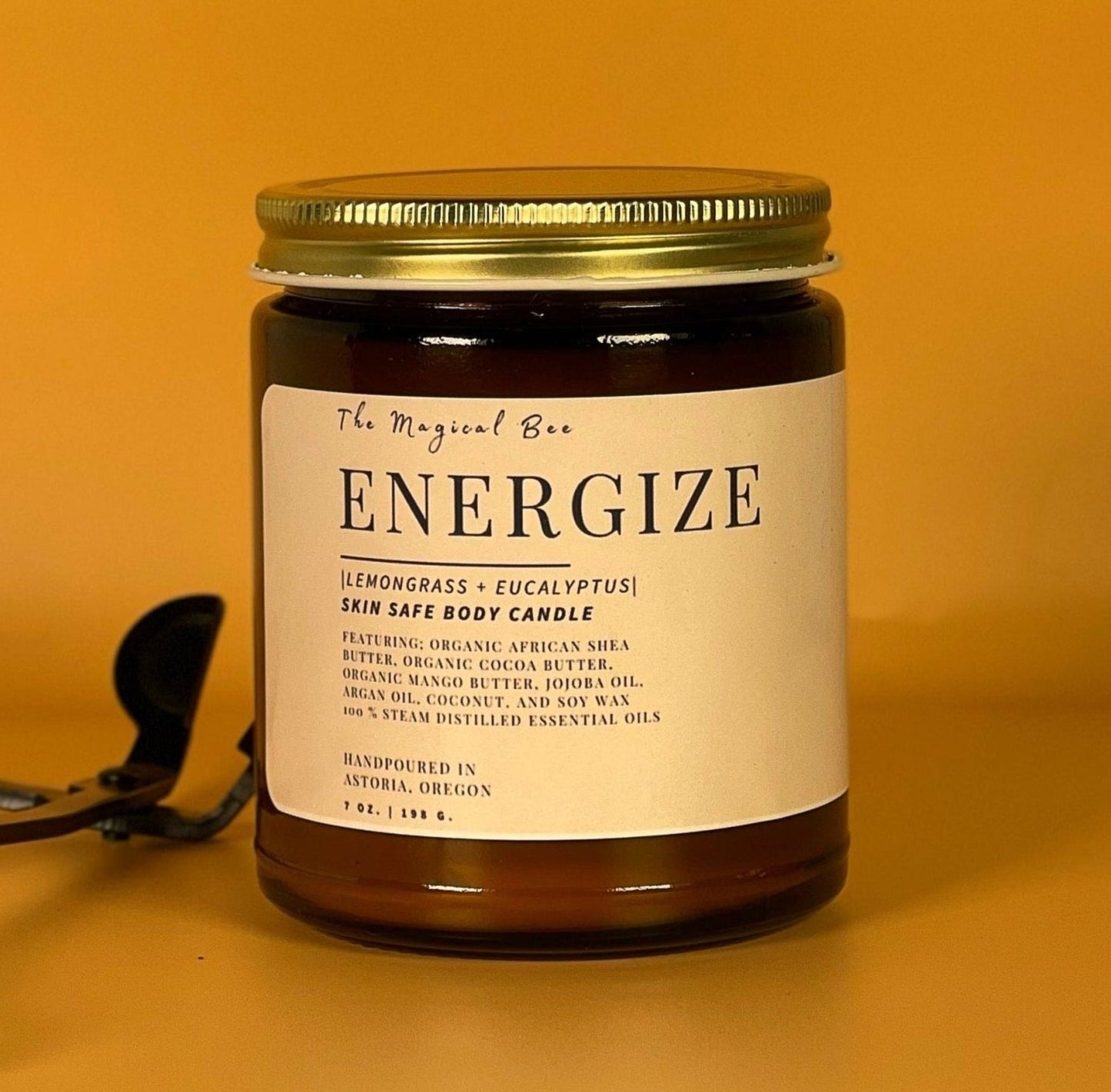 Energize Massage Candle - The Magical Bee