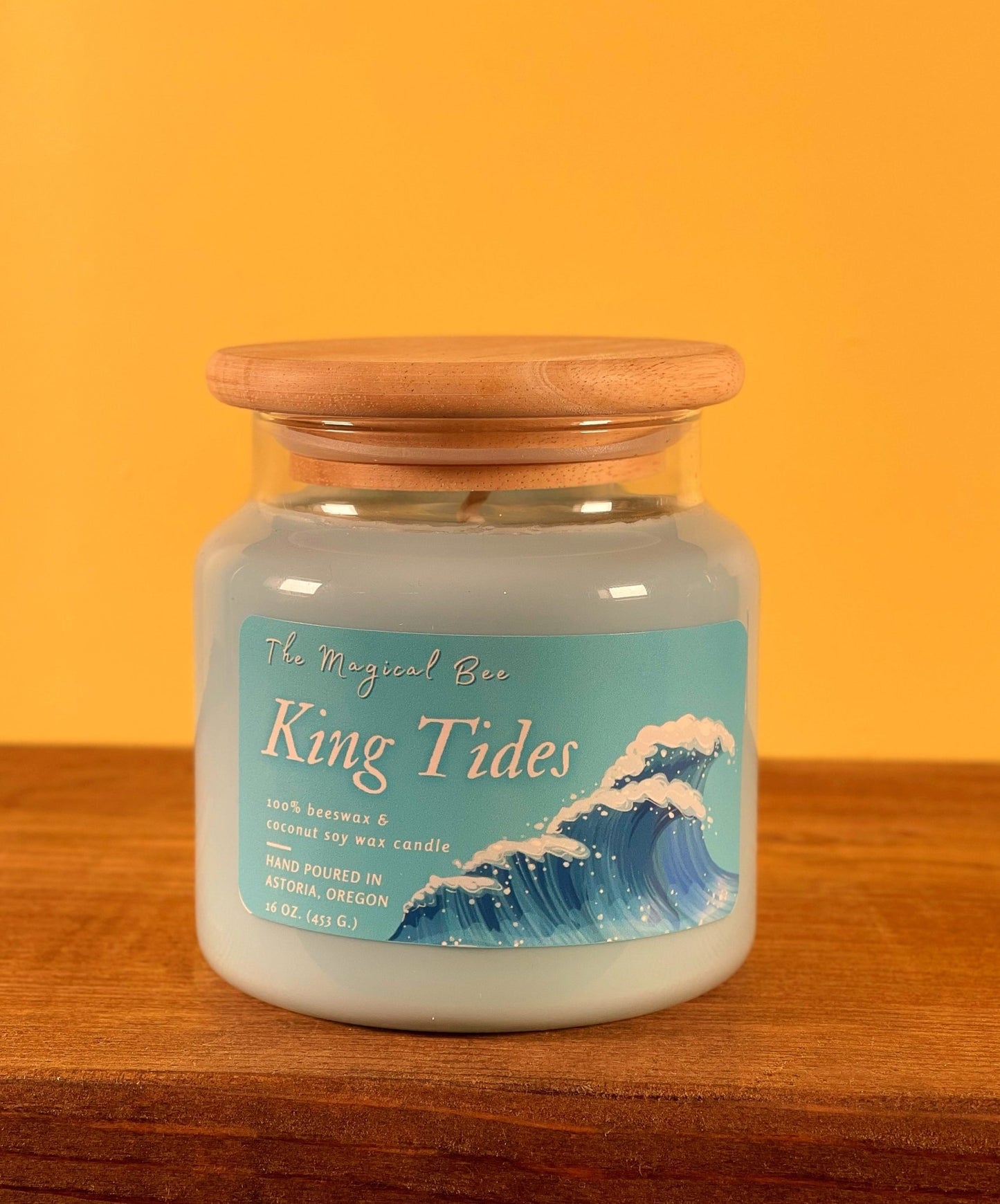 King Tides Candle (Tropical Warm Ocean) - The Magical Bee