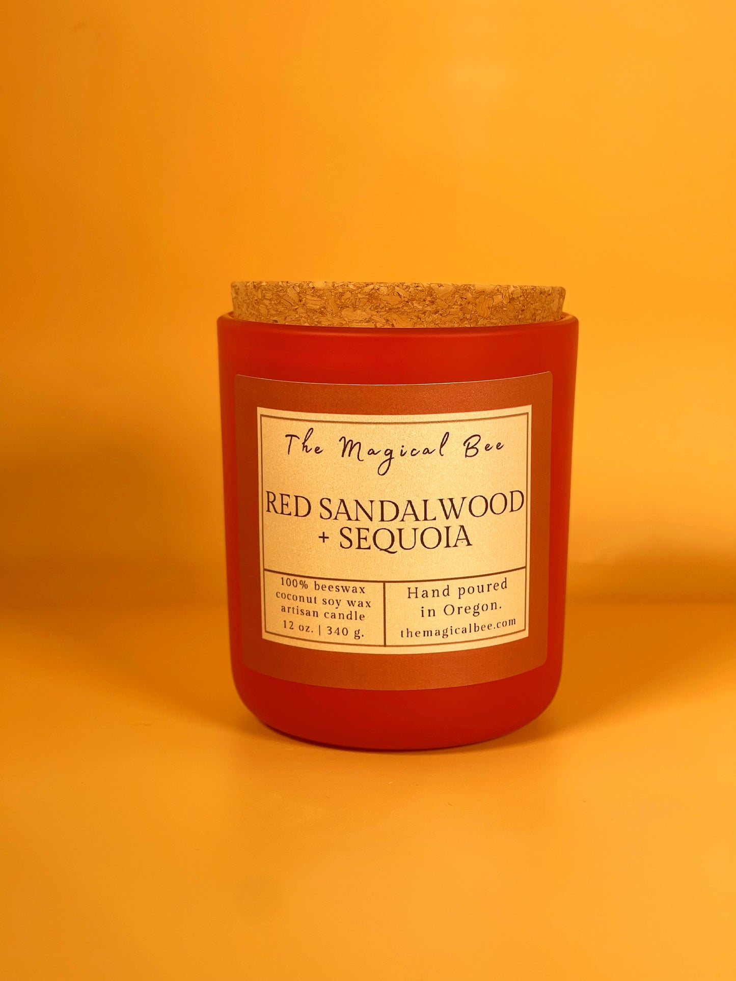 Red Sandalwood + Sequoia Candle