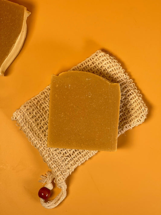 100% Organic Extra Virgin Oilve Oil Castle Soap w/ Organic Bee Pollen & Organic Raw Honey - The Magical Bee