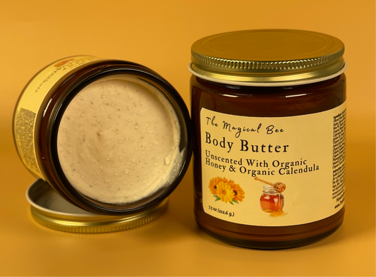 Unscented (with organic honey & organic calendula) Body Butter