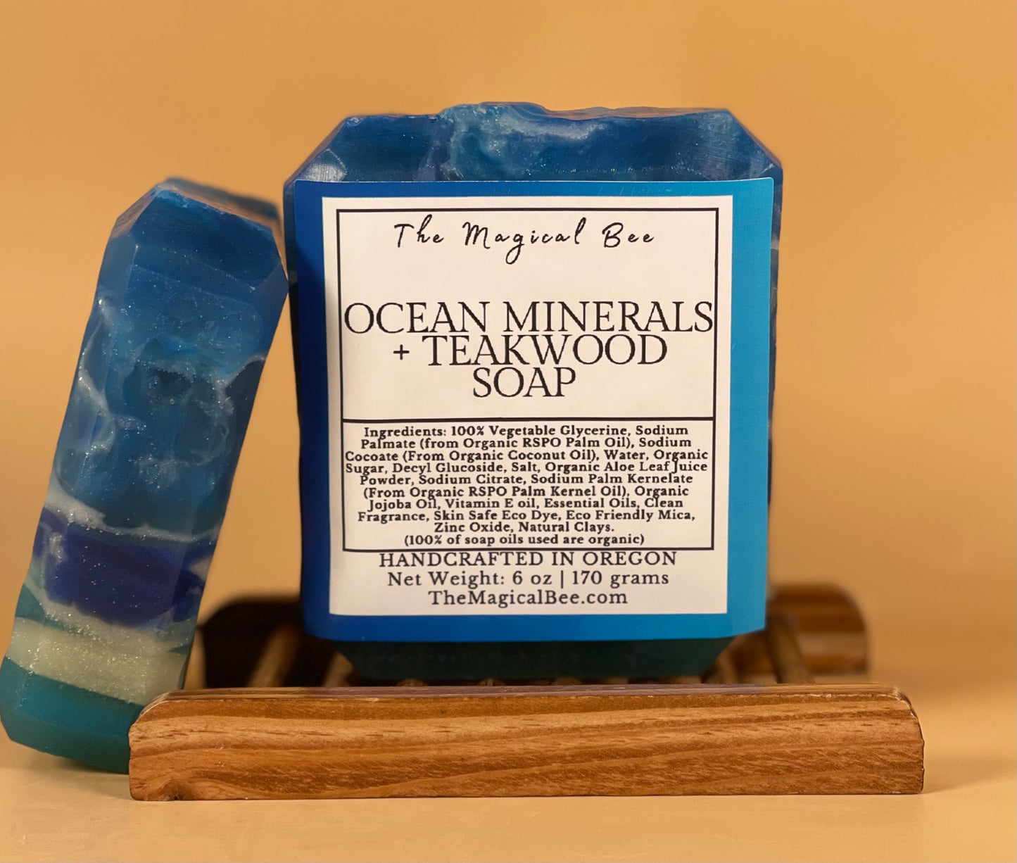 Ocean Minerals + Teakwood Soap