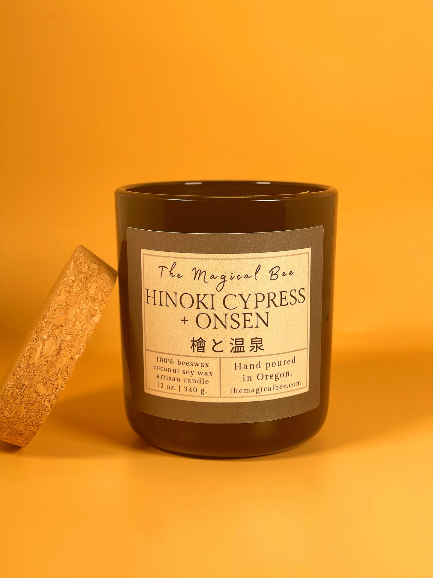 Hinoki Cypress + Onsen 檜と温泉 Candle