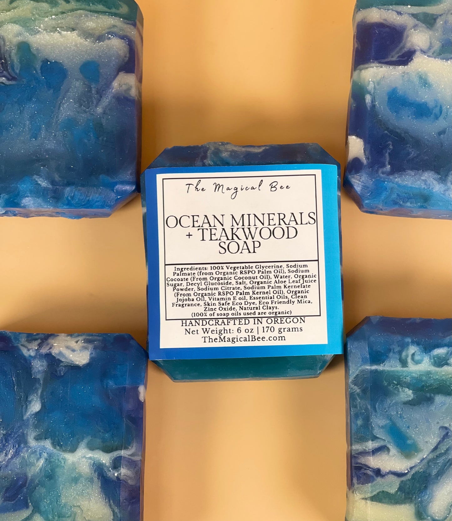 Ocean Minerals + Teakwood Soap