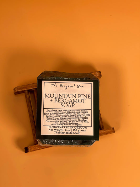 Mountain Pine + Bergamot Soap