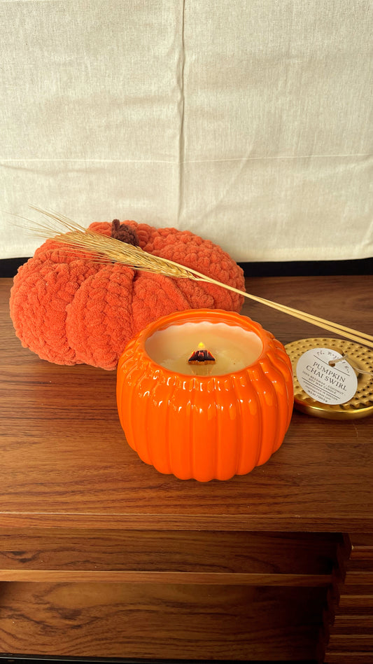 Pumpkin Chai Swirl Candle