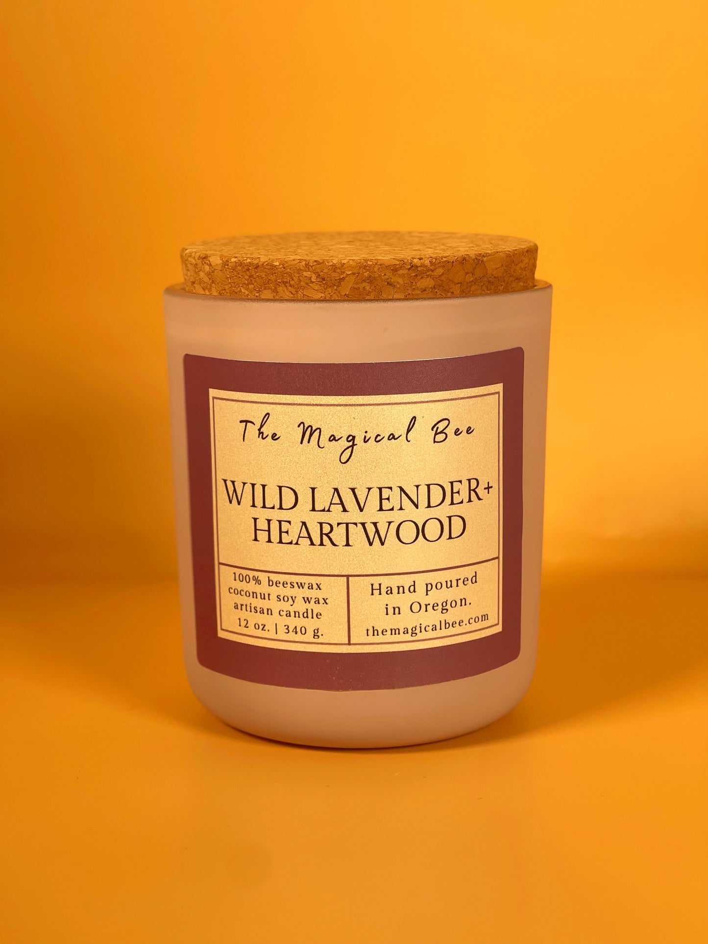 Wild Lavender + Heartwood Candle