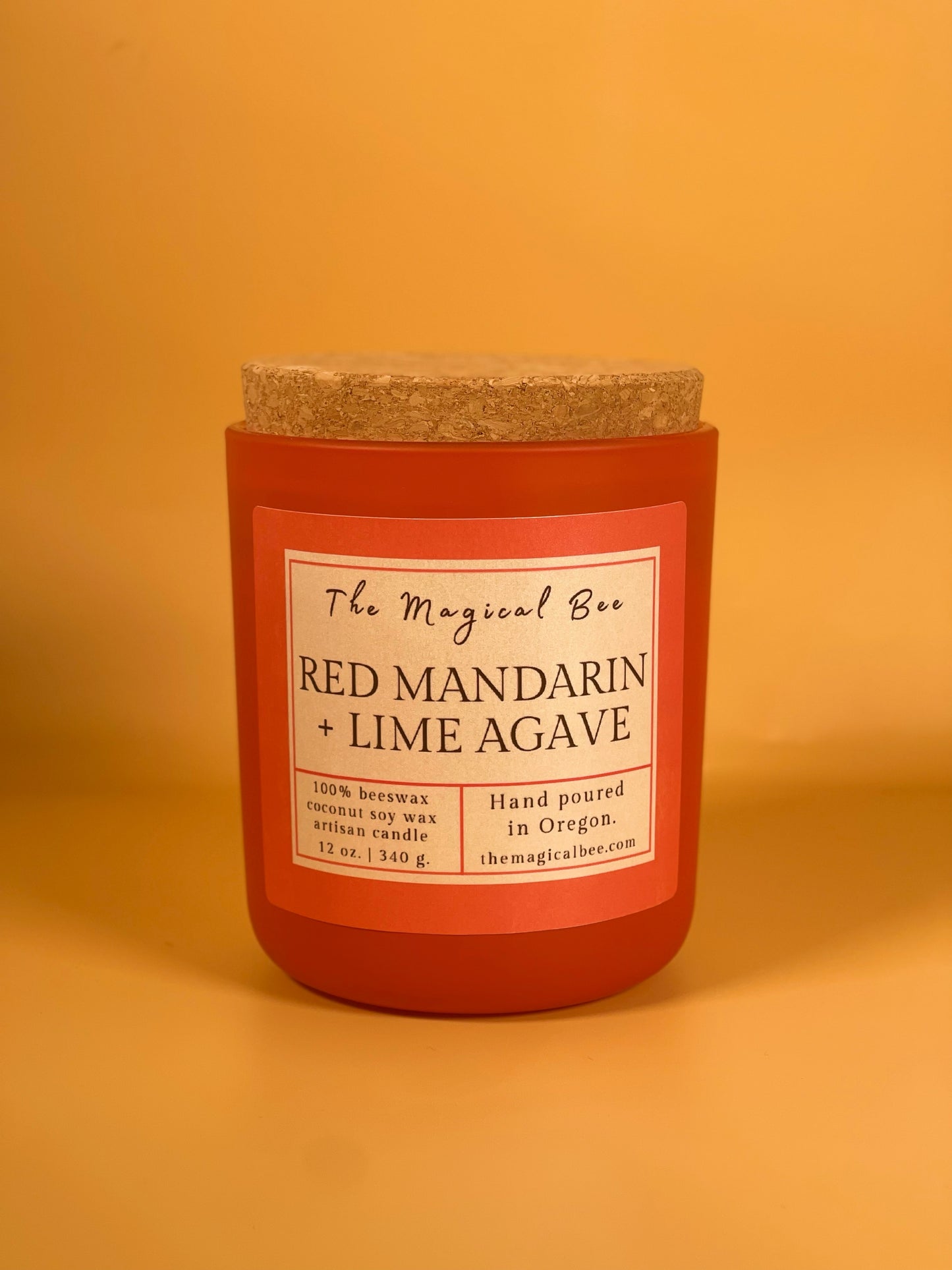 Red Mandarin + Lime Agave Candle