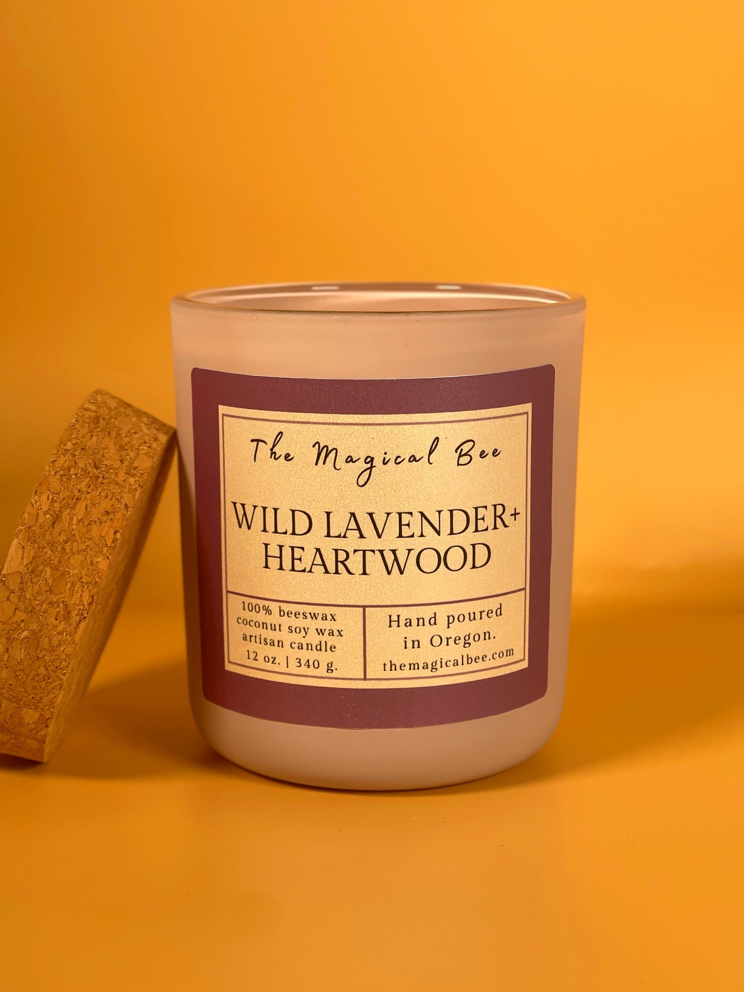 Wild Lavender + Heartwood Candle