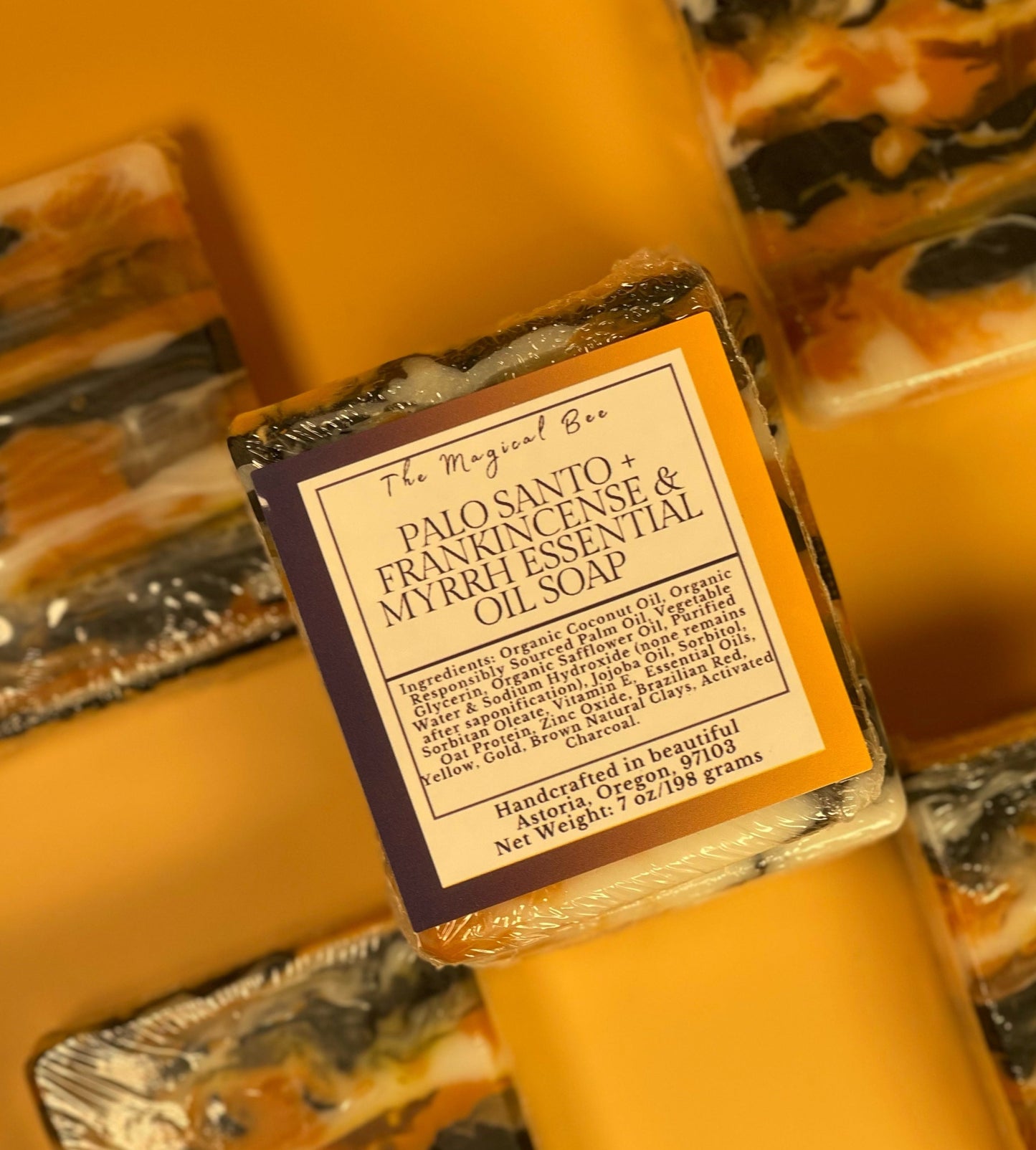 Palo Santo + Frankincense & Myrrh Essential Oil Soap