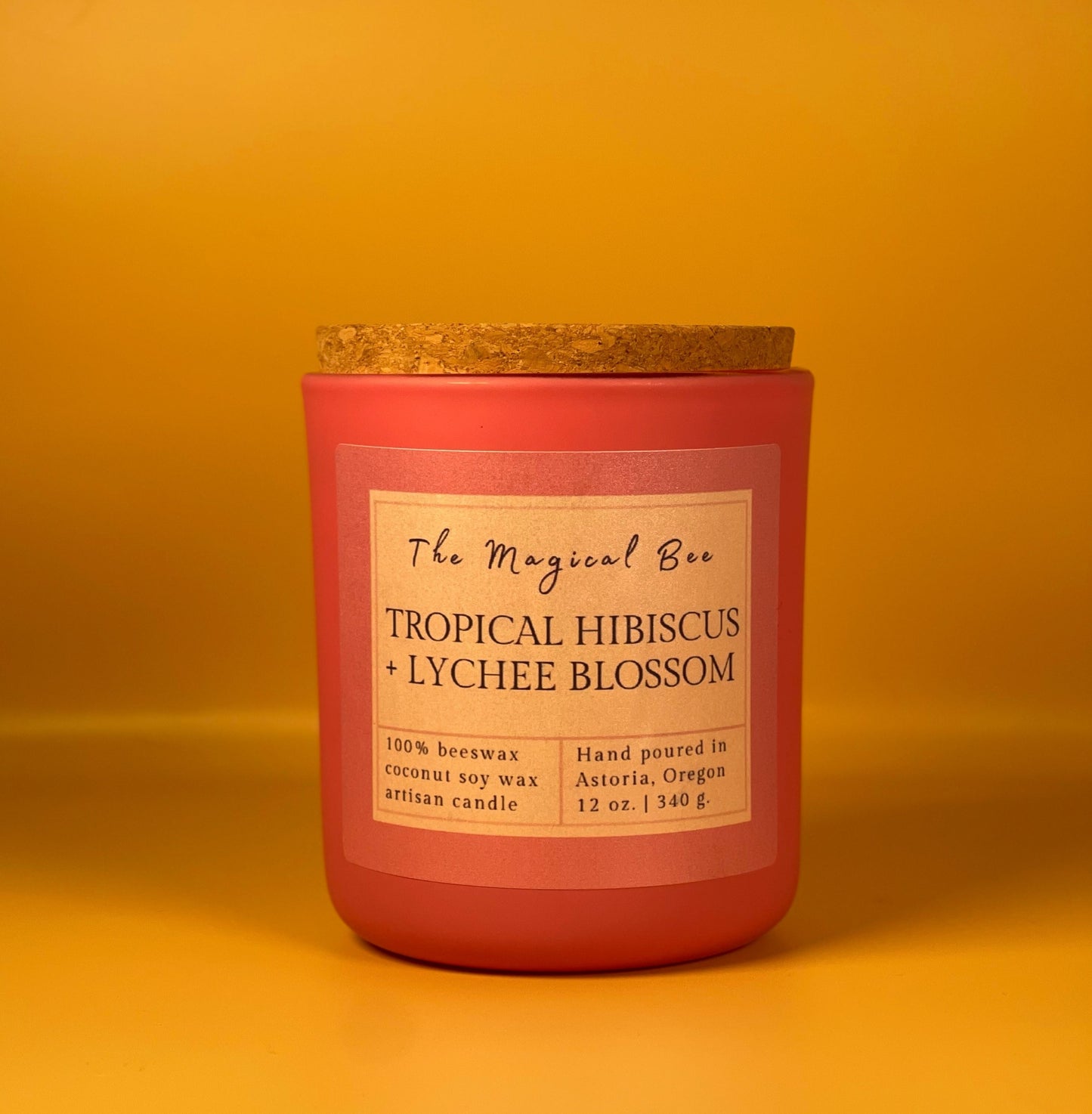Tropical Hibiscus + Lychee Blossom Candle