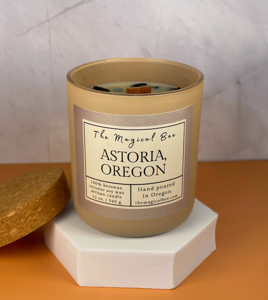 Astoria, Oregon Candle