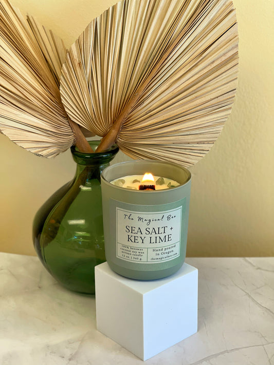 Sea Salt + Key Lime Candle