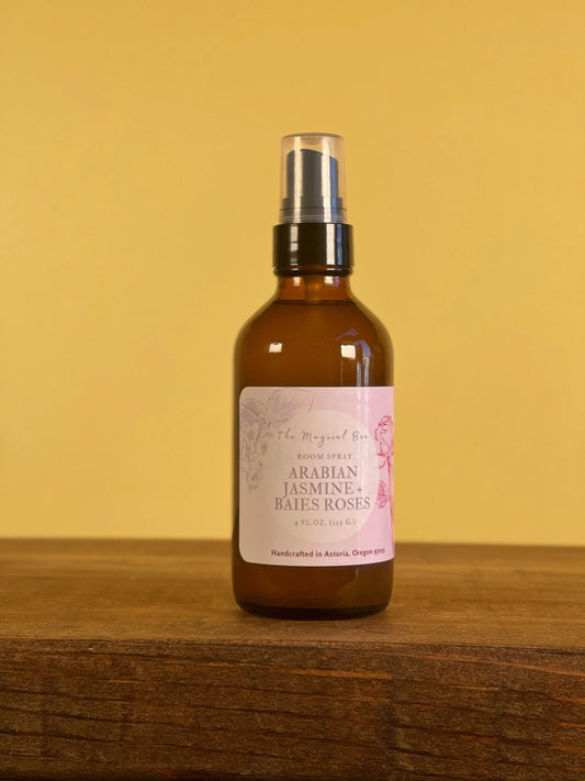 Arabian Jasmine + Baies Roses Room Spray - The Magical Bee