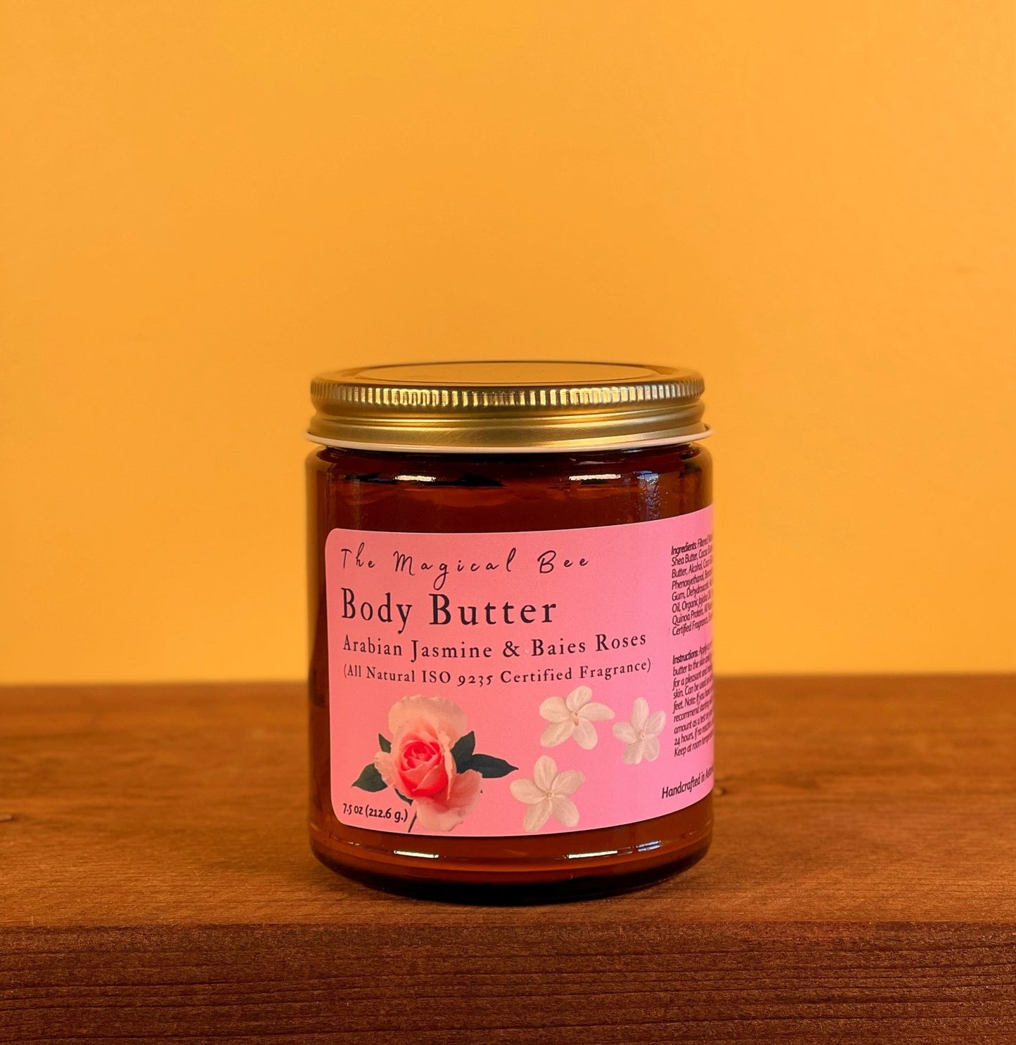 Arabian rose & Baies Roses Body Butter - The Magical Bee