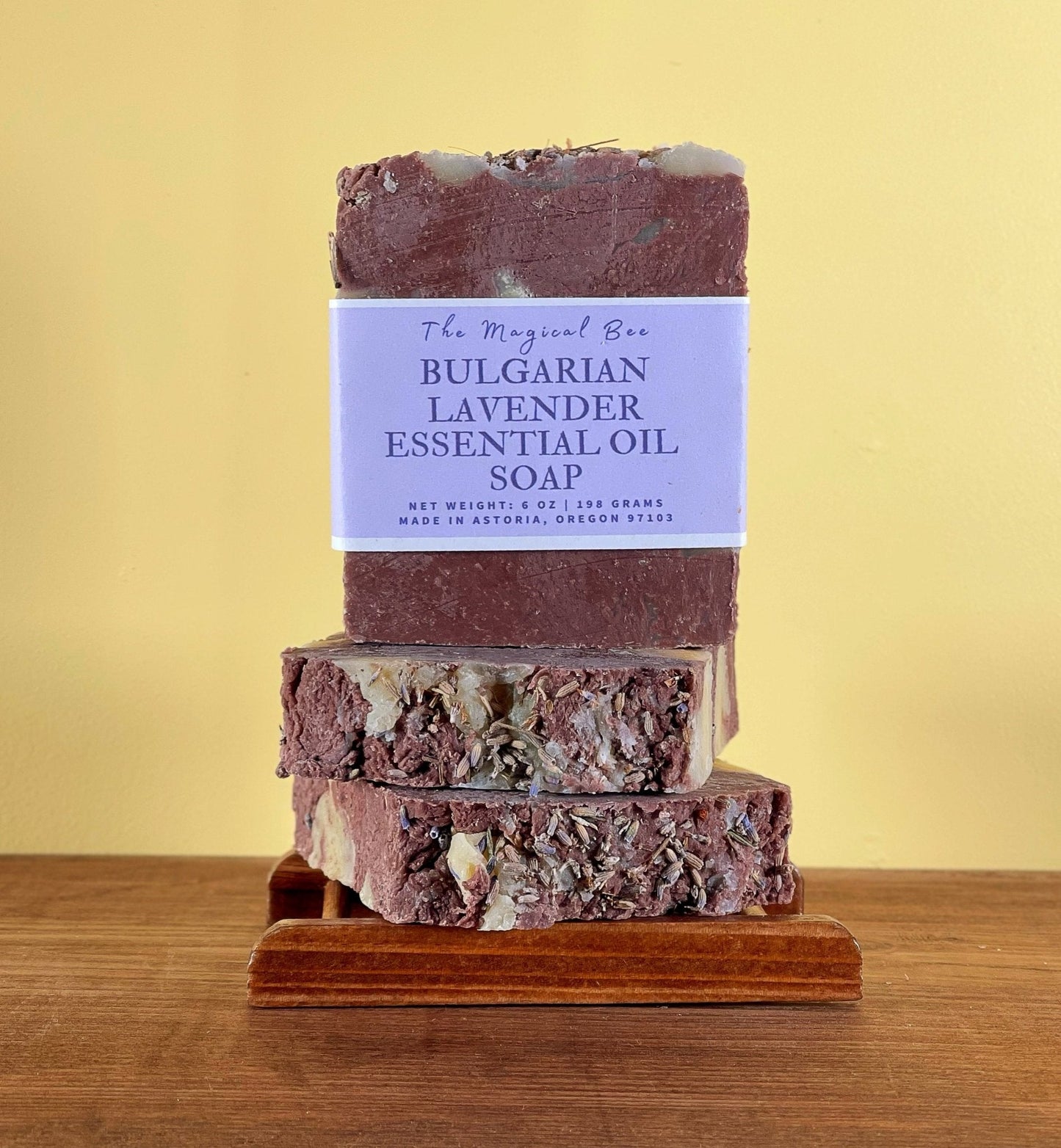 Bulgarian Lavender Essential Oil Soap - The Magical Bee