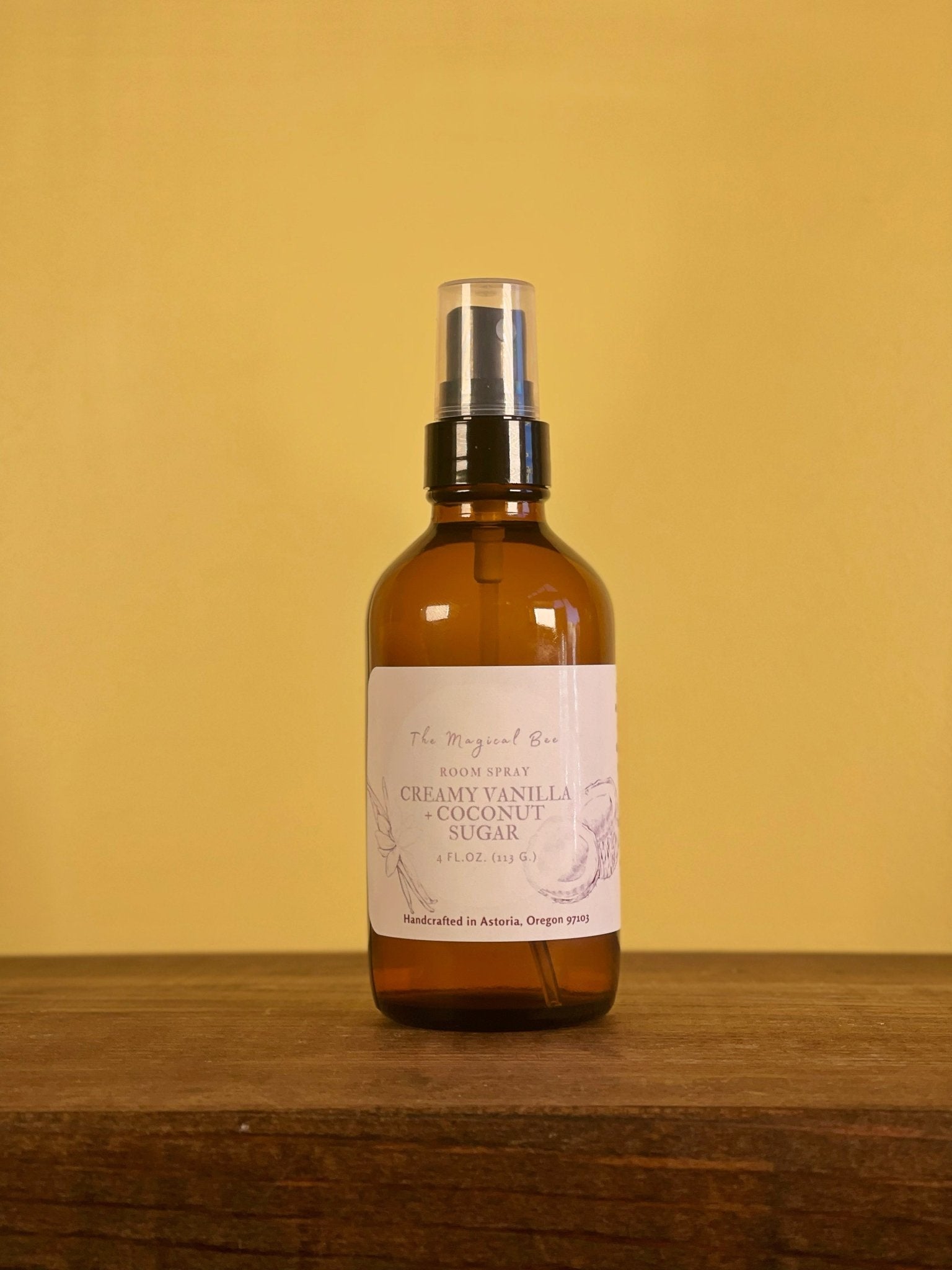 Creamy Vanilla + Coconut Sugar Room Spray - The Magical Bee