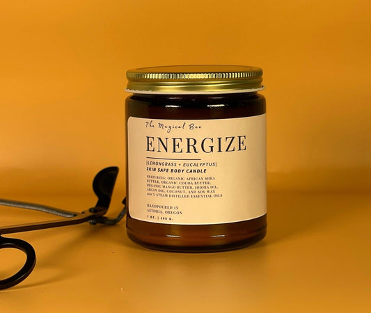 Energize Massage Candle - The Magical Bee