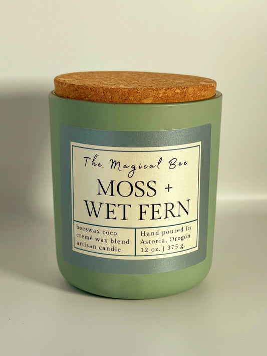 Moss + Wet Fern Candle - The Magical Bee