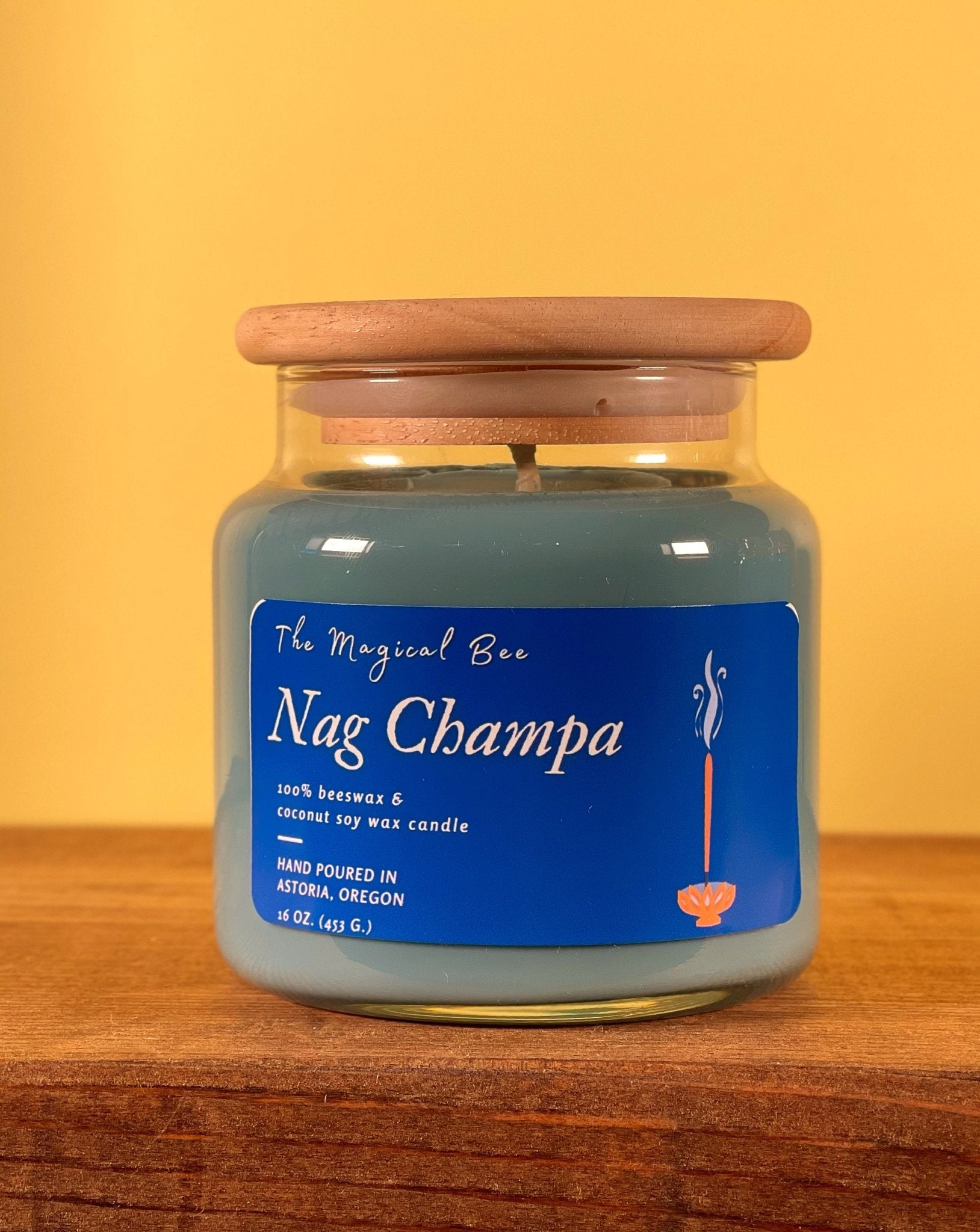 Nag Champa Candle (Famous Indian Incense) - The Magical Bee