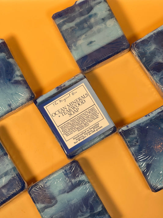 Ocean Minerals + Teakwood Soap - The Magical Bee