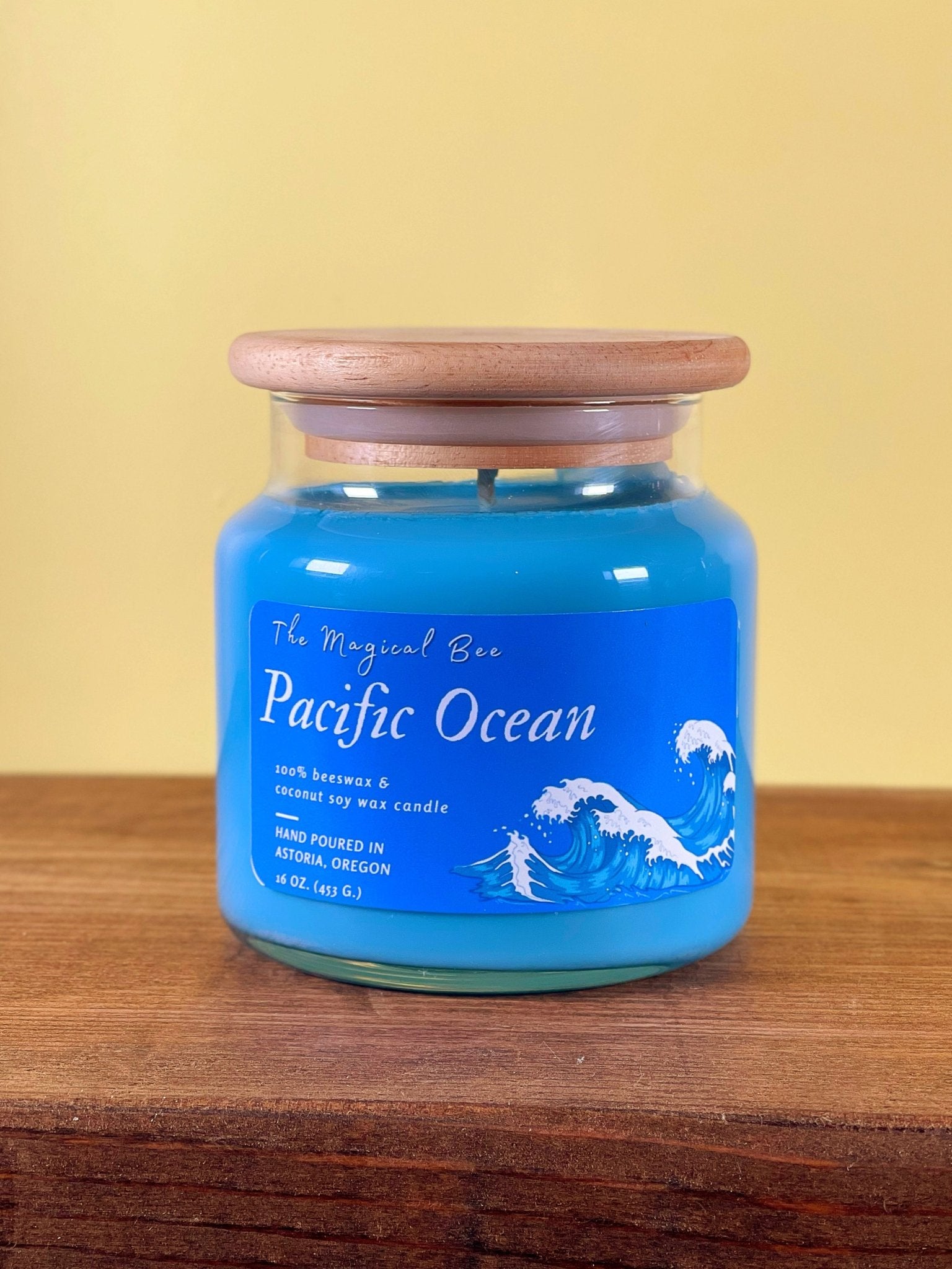 Pacific Ocean Candle (Pacific Northwest Ocean) - The Magical Bee