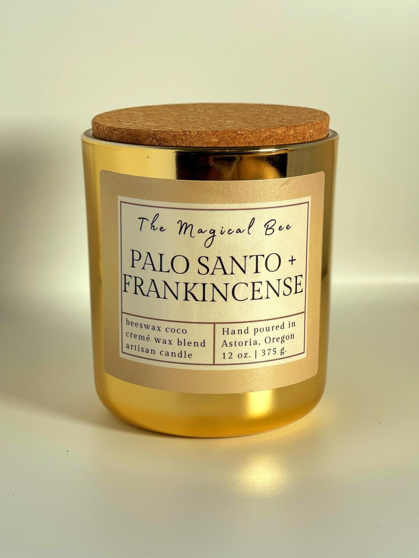 Palo Santo + Frankincense Candle - The Magical Bee