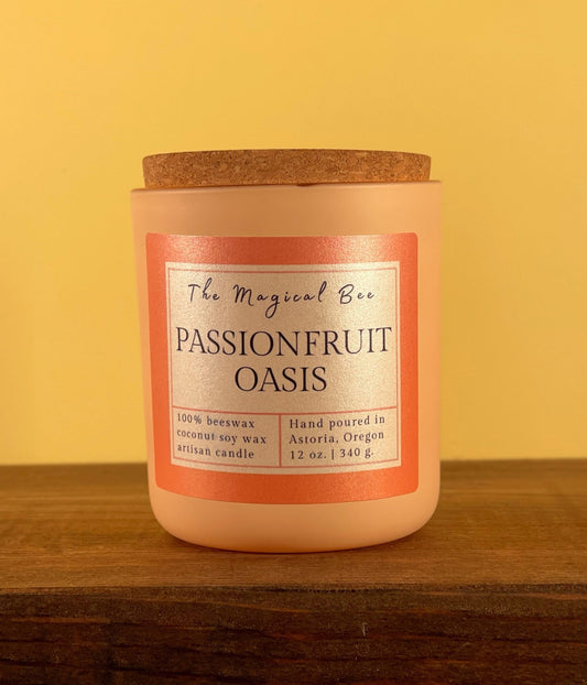 Passionfruit Oasis Candle - The Magical Bee