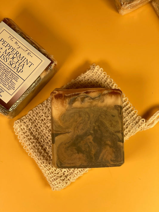 Peppermint + Mocha Bliss Soap - The Magical Bee