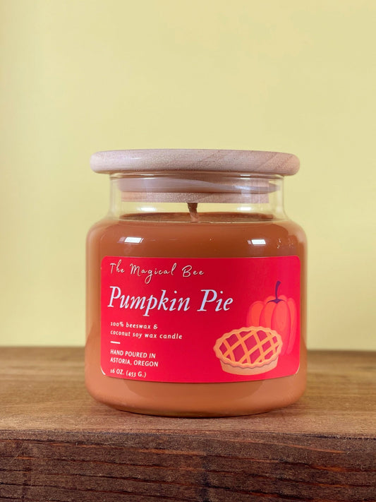 Pumpkin Pie Candle (pumpkin spice) - The Magical Bee