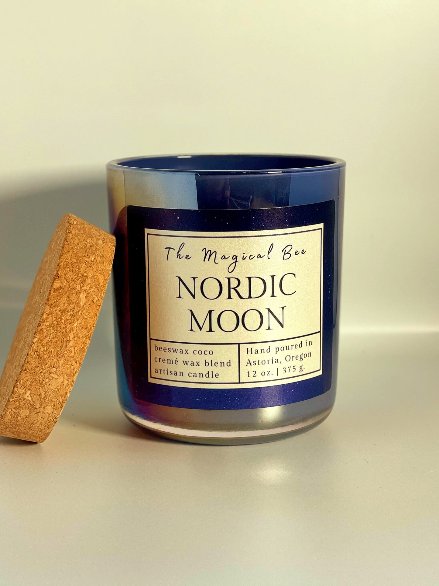 Nordic Moon Candle