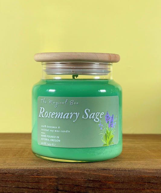 Rosemary & Sage Candle (farmers market favorite!)