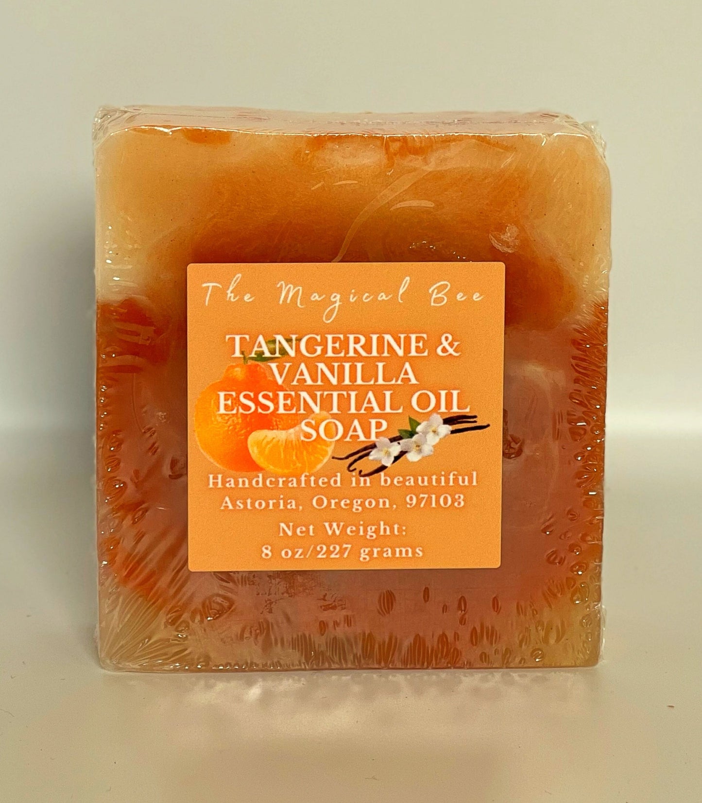 Tangerine & Vanilla Essential Oil Blend Glycerine Soap