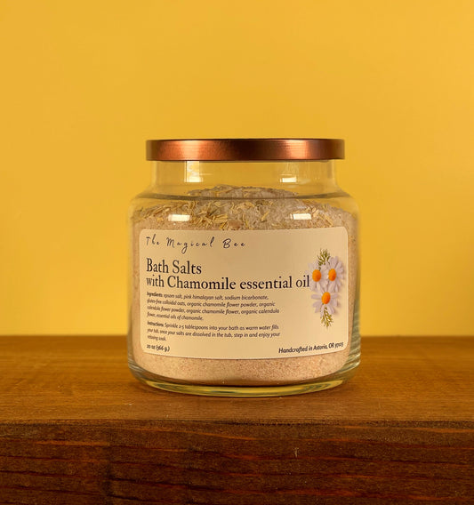 Bath Salts with Chamomile Essential Oil